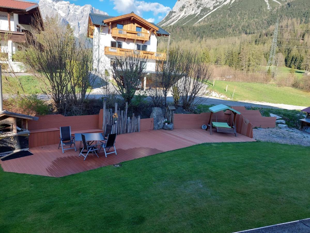 Zugspitz-Arena Fewo Haus Schachtkopf บีเบอร์เวียร์ ภายนอก รูปภาพ