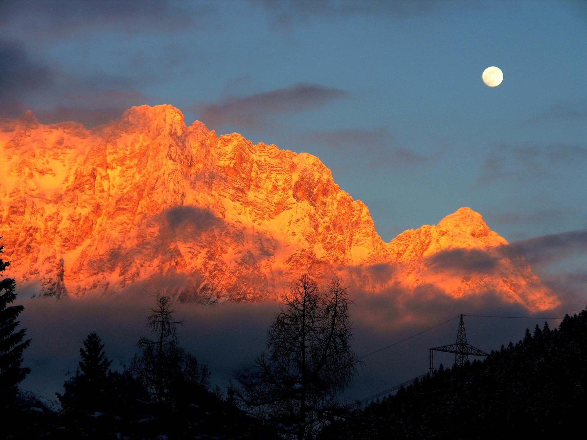 Zugspitz-Arena Fewo Haus Schachtkopf บีเบอร์เวียร์ ภายนอก รูปภาพ
